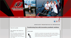 Desktop Screenshot of kyprosthetics.com